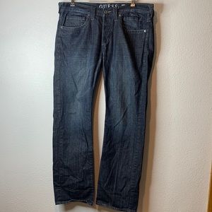 GUESS Blue Pasadena Straight Leg Jeans W36 L32